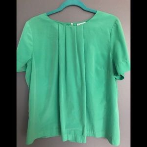 Green business casual/professional blouse
